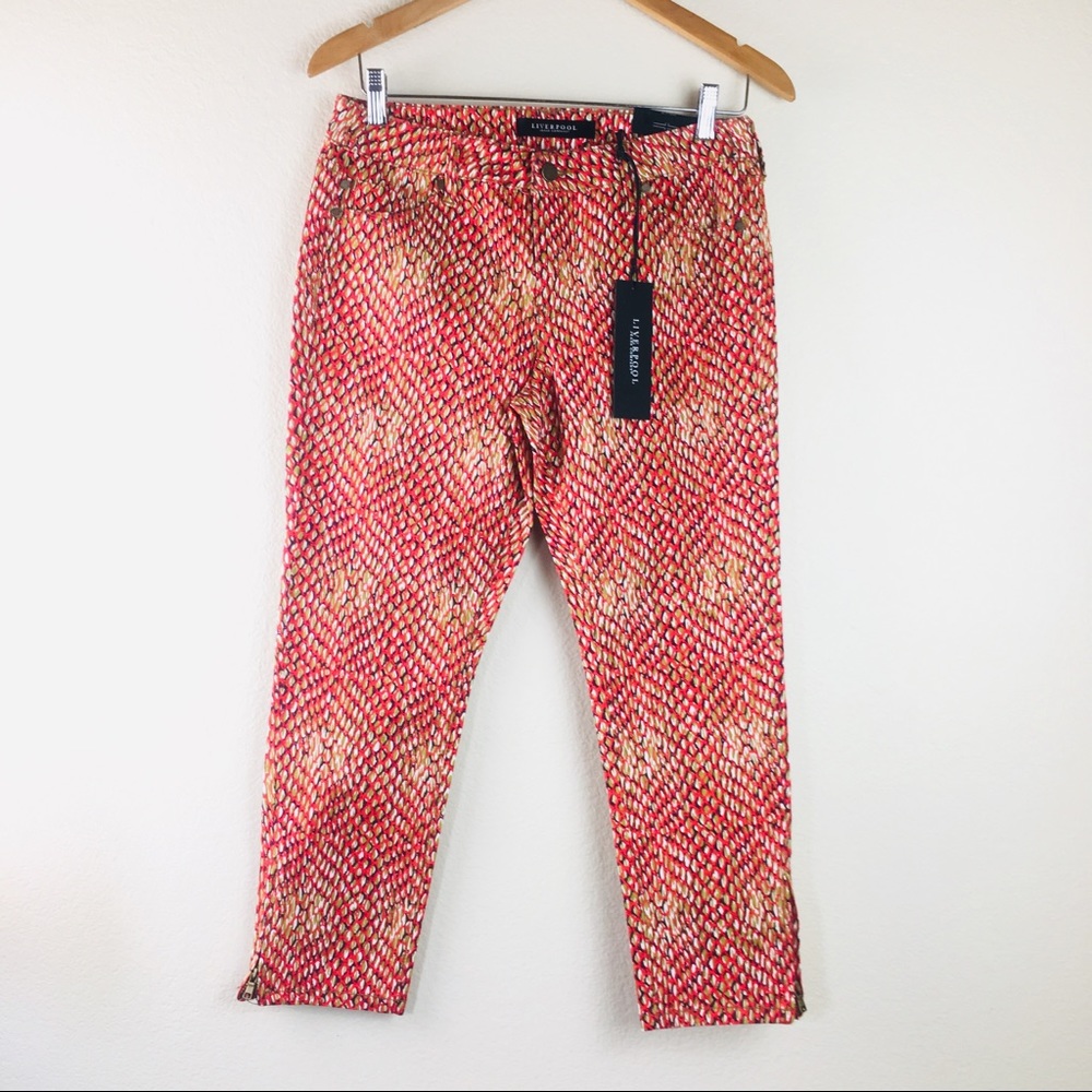 Liverpool Abby Cropped Jeans